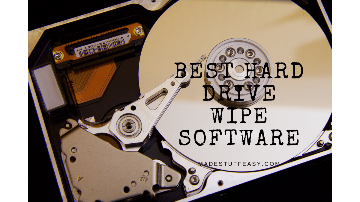 best free hard drive wipe software 2015